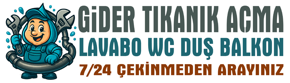 Kırmadan, Dökmeden Profesyonel Gider Tıkanıklığı Açma Hizmeti